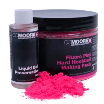 CCMoore Fluoro Fluoro Pink Hard Hookbait Mix - 200g