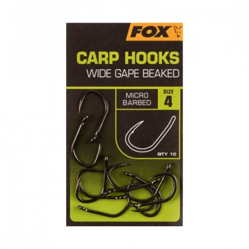 Fox Carp Hook Wide Gape - size 6