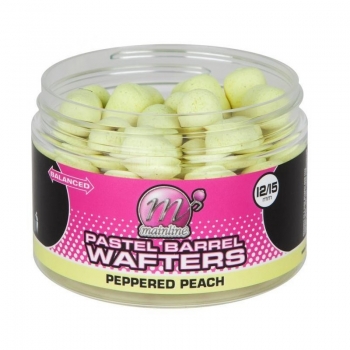 Mainline Baits Pastel Wafter Barrels Peppered Peach 150ml