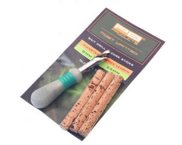 PB Products Bait Drills 8mm incl. Cork Sticks