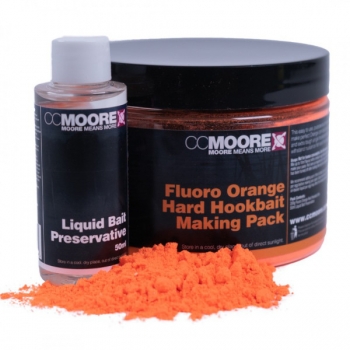 CCMoore Fluoro Orange Hard Hookbait Mix - 200g