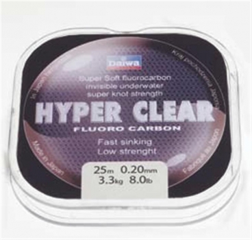 Daiwa Hyper Clear Fluoro Carbon 25m 0.37mm 22.6lb