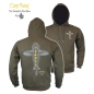 Preview: Vass Carp Rising Hoodie Khaki Edition XXL