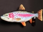 Preview: Gaby Stofftier Kuscheltier Regenbogenforelle 62cm