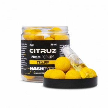 Nash Bait Citruz Pop Ups Yellow 20mm 75g