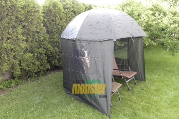 Preview: Regenschirm 2,5 m mit Seitenlänge