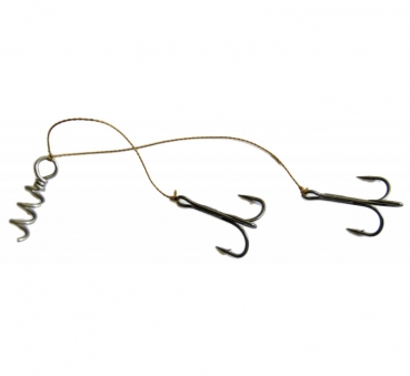 Behr Kevlar Stinger Spirale doppelt 4+7 cm Haken 2+2