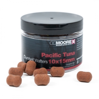 CC Moore Dumbell Wafter Pacific Tuna 10x15mm - 65St.