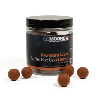 CCMoore Air Ball Pop Ups Pro-Stim Liver - 15mm 50St.