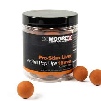 CCMoore Air Ball Pop Ups Pro-Stim Liver - 18mm 35St.