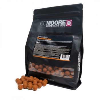 CCMoore Pro-Stim Liver Shelf Life Boilie - 10 mm  1kg