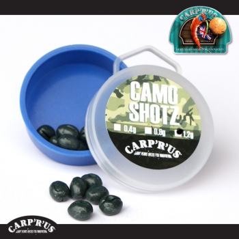 Carp'R'Us - Camo Shotz (Kneifbleie) - green 1,2 g