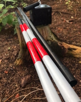 Preview: Carp Marker Stangenboje 7 m inkl. Gewicht