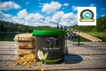 Carp Old School Fertig Mix Partikel - Eco Baits King Squid 14kg Eimer