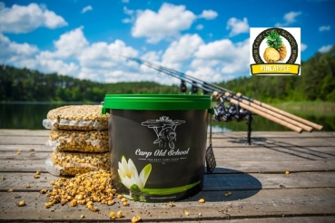 Carp Old School Fertig Mix Partikel - Pineapple 14kg Eimer 