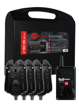 Carp Sounder ROC XRS ACC 4+1 Set im Transportkoffer