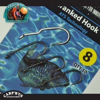 Carp'R'Us - ATS Cranked Hook - size 8 (10 Stück)