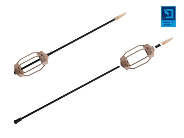 Delphin Futterkorb-Blei mit Rohr EazySIX 20g