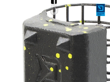 Delphin Futterkorb mit Bleigewicht RiverSTIX 120g