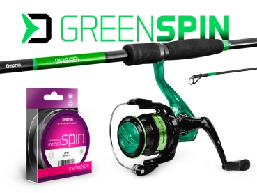 Delphin GreenSPIN Spinn Set 210cm/30g + 2T + 0,22mm