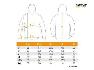 Delphin Jacke CRUISER FLIX Größe XXL