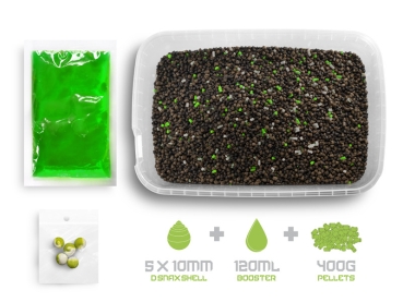 Preview: Delphin Method Feeder Pellet box Reaxe READY&GO - Knoblauch-Butyric