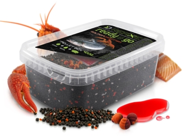 Delphin Method Feeder Pellet box Reaxe READY&GO - Lachs-Krebs