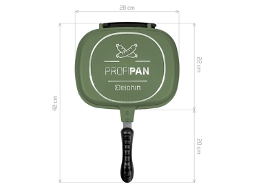 Delphin Pfanne ProfiPAN Green