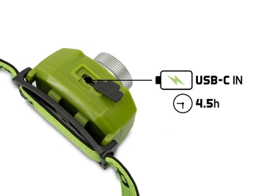 Delphin Stirnlampe OXUS Zoom 