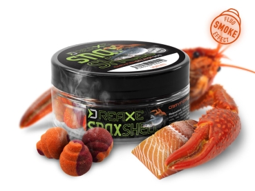 Delphin Wafters D-SNAX SHELL Köder 12mm 30g Lachs-Krebs