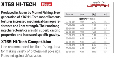 Dragon XT69 Hi-Tech Feeder 125m / 0,20mm (5,4kg)
