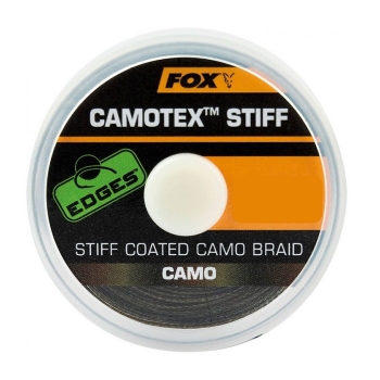 Fox Edges Camotex Stiff Coated Braid Camo - 25lb/20m