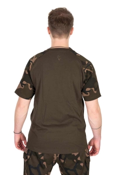 Fox Khaki/Camo Outline T-Shirt XXL