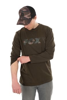 Fox Long Sleeve T-Shirt Khaki/Camo S