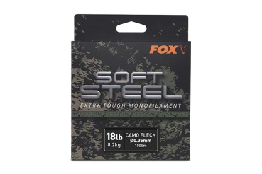 Preview: Fox Soft Steel Fleck Camo Mono 18lb 0.35mm 1000m