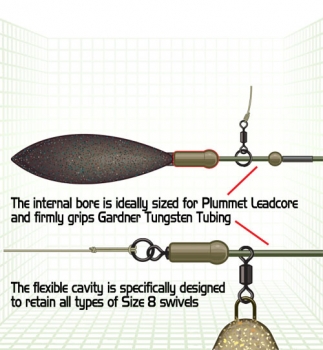 Preview: Gardner Covert Buffer Beads Green 20 pcs