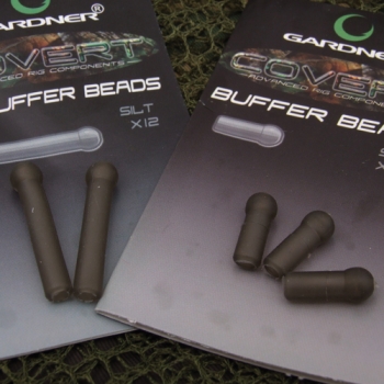 Preview: Gardner Covert Buffer Beads C-Thru Brown 20 pcs