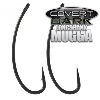 Gardner Covert Dark Longshank Mugga Hook - size 4