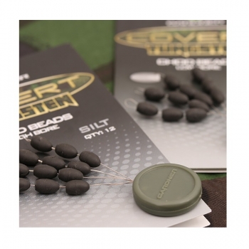 Preview: Gardner Covert Tungsten Chod Beads High Bore - Silt