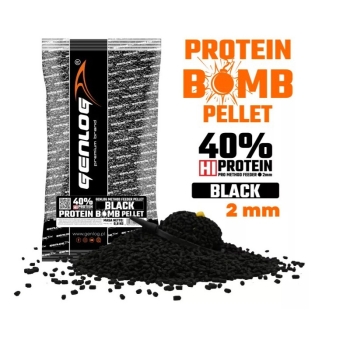 Preview: Genlog Pellet Protein Bomb Black - 2mm 800g