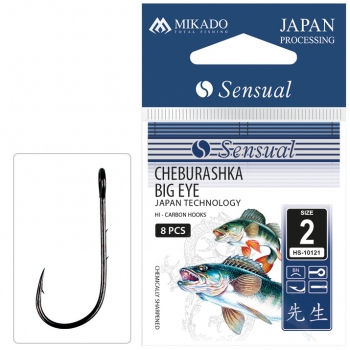 Mikado Haken - Sensual - Cheburashka Big Eye Nr. 4 BN - 9 Stck.