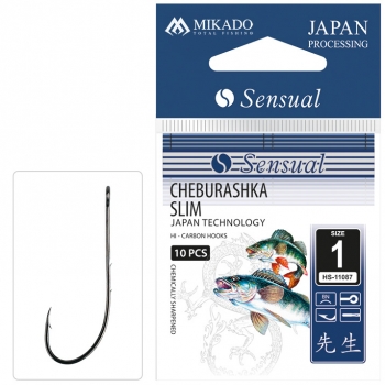 Mikado Haken - Sensual - Cheburashka Slim Nr. 3/0 BN -8 Stck.