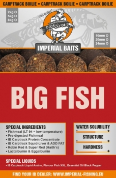 Imperial Fishing IB Carptrack Big Fish Boilie 1 kg / 20mm