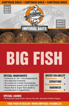 Preview: Imperial Fishing IB Carptrack Big Fish Boilie 1 kg / 24mm