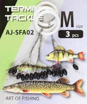 Jaxon Silikon Stopper Schwarz M - 3 Stück