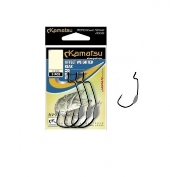 Kamatsu - Haken Offset Weighted Rear K-340 2/0 1.2g