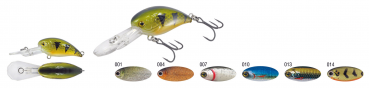 Kamatsu Chubby Crank Deep Runner 4cm / 4g - Farbe 001