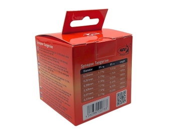 Preview: Katran Synapse Tangerine line 11,35lb - 0,261mm - 1000m