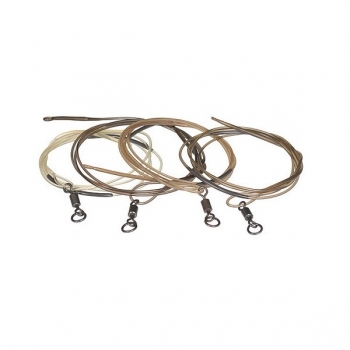 Preview: Korda Dark Matter Leader Ring Swivel Weedy Green - 50cm 40lb