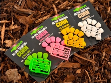 Korda Fake Food Slow Sinking Corn - Fruity Squid - Pink